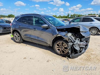 Czwarte zdjęcie samochodu z boku: 2022 FORD ESCAPE SEL VIN:1FMCU0H6XNUB13895 - miniatura