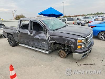 Czwarte zdjęcie samochodu z boku: 2015 CHEVROLET SILVERADO C1500 LT VIN:3GCPCREC5FG420807 - miniatura
