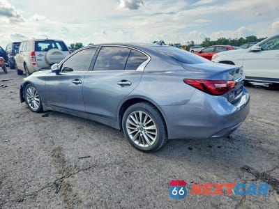 Drugie zdjęcie samochodu z przodu: 2018 INFINITI Q50 3.0T LUXE VIN:JN1EV7AR9JM444343 - miniatura