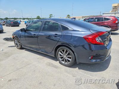 Drugie zdjęcie samochodu z przodu: 2019 HONDA CIVIC EX VIN:JHMFC1F34KX014663 - miniatura