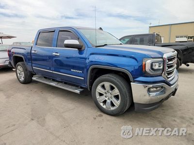 Czwarte zdjęcie samochodu z boku: 2018 GMC SIERRA C1500 SLT VIN:3GTP1NEC1JG213533 - miniatura