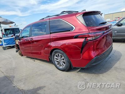 Drugie zdjęcie samochodu z przodu: 2022 TOYOTA SIENNA XLE VIN:5TDYRKEC9NS118009 - miniatura