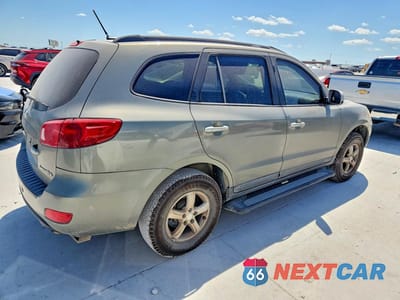 Trzecie zdjęcie samochodu z tyłu: 2008 HYUNDAI SANTA FE GLS VIN:5NMSG13D28H187746 - miniatura