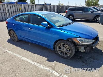 Czwarte zdjęcie samochodu z boku: 2017 HYUNDAI ELANTRA VALUE EDITION VIN:KMHD84LF3HU246882 - miniatura