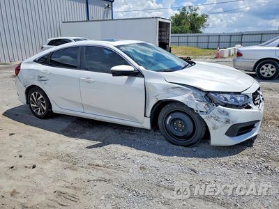 Czwarte zdjęcie samochodu z boku: 2018 HONDA CIVIC EX VIN:2HGFC2F71JH576132 - miniatura