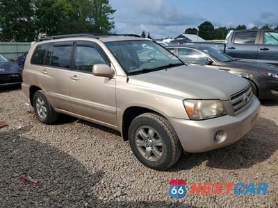 Czwarte zdjęcie samochodu z boku: 2006 TOYOTA HIGHLANDER BASE VIN:JTEEP21A860186198 - miniatura