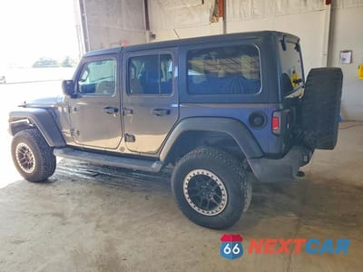 Drugie zdjęcie samochodu z przodu: 2018 JEEP WRANGLER UNLIMITED SPORT VIN:1C4HJXDG2JW154336 - miniatura