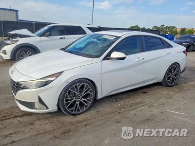 2021 HYUNDAI ELANTRA SEL 5NPLN4AG2MH033947 - główne zdjęcie licytacji z USA - miniatura