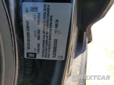 Zdjęcie 13 z 13 samochodu: 2014 CHEVROLET SPARK 1LT VIN:KL8CD6S98EC422208 - miniatura