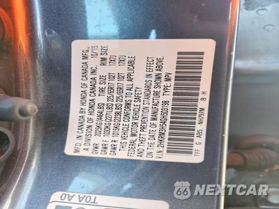 Zdjęcie 14 z 14 samochodu: 2016 HONDA CR-V EX VIN:2HKRM3H54GH503198 - miniatura