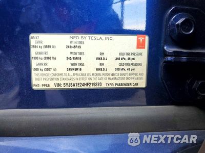 Zdjęcie 12 z 12 samochodu: 2017 TESLA MODEL S VIN:5YJSA1E24HF219370 - miniatura