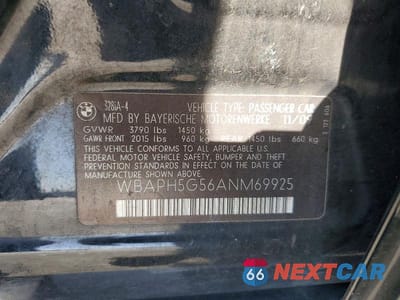 Zdjęcie 12 z 12 samochodu: 2010 BMW 328 I SULEV VIN:WBAPH5G56ANM69925 - miniatura