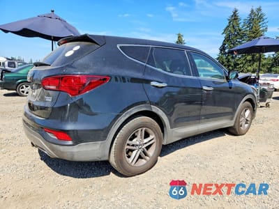 Trzecie zdjęcie samochodu z tyłu: 2017 HYUNDAI SANTA FE SPORT 2.4L VIN:5NMZTDLB5HH025541 - miniatura