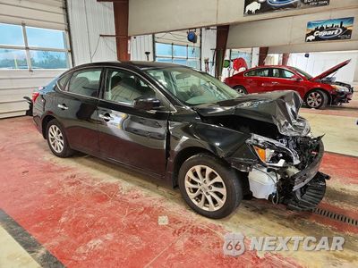 Czwarte zdjęcie samochodu z boku: 2019 NISSAN SENTRA SV VIN:3N1AB7AP4KY275871 - miniatura