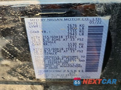 Zdjęcie 13 z 13 samochodu: 2022 NISSAN PATHFINDER SL VIN:5N1DR3CC0NC255831 - miniatura