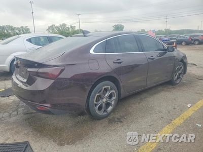 Trzecie zdjęcie samochodu z tyłu: 2021 CHEVROLET MALIBU LT VIN:1G1ZD5ST8MF023294 - miniatura