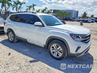 Czwarte zdjęcie samochodu z boku: 2021 VOLKSWAGEN ATLAS S VIN:1V2AP2CA9MC597099 - miniatura