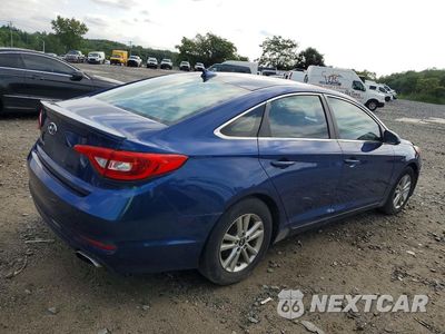 Trzecie zdjęcie samochodu z tyłu: 2017 HYUNDAI SONATA SE VIN:5NPE24AF1HH493051 - miniatura