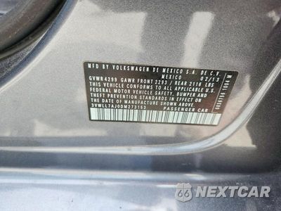 Zdjęcie 12 z 12 samochodu: 2013 VOLKSWAGEN JETTA TDI VIN:3VWLL7AJ0DM273153 - miniatura