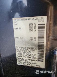 Zdjęcie 12 z 12 samochodu: 2010 NISSAN ALTIMA 2.5 VIN:1N4AL2AP3AN499616 - miniatura
