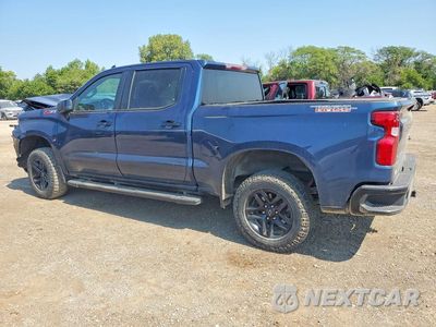Drugie zdjęcie samochodu z przodu: 2021 CHEVROLET SILVERADO K1500 LT TRAIL BOSS VIN:3GCPYFED6MG405528 - miniatura