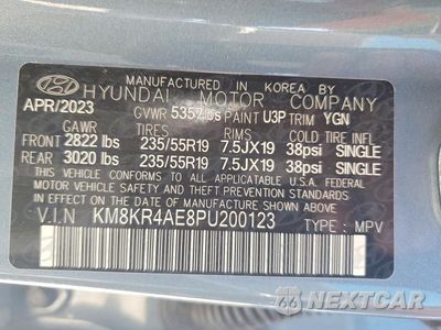Zdjęcie 13 z 13 samochodu: 2023 HYUNDAI IONIQ 5 LIMITED VIN:KM8KR4AE8PU200123 - miniatura