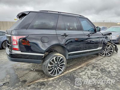 Trzecie zdjęcie samochodu z tyłu: 2017 LAND ROVER RANGE ROVER VIN:SALGR2FV1HA354921 - miniatura