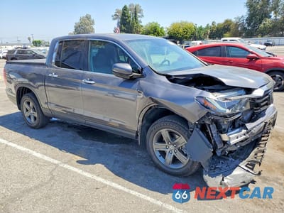 Czwarte zdjęcie samochodu z boku: 2023 HONDA RIDGELINE RTL-E VIN:5FPYK3F75PB056232 - miniatura
