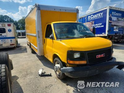 Czwarte zdjęcie samochodu z boku: 2016 GMC SAVANA BOX TRUCK VIN:1GD37TCG7G1196456 - miniatura