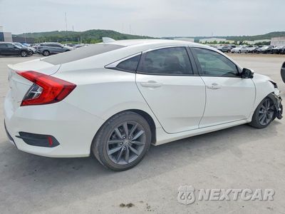 Trzecie zdjęcie samochodu z tyłu: 2019 HONDA CIVIC EX VIN:JHMFC1F3XKX012142 - miniatura