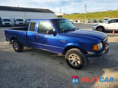 Czwarte zdjęcie samochodu z boku: 2005 FORD RANGER SUPER CAB VIN:1FTYR14U85PA03626 - miniatura