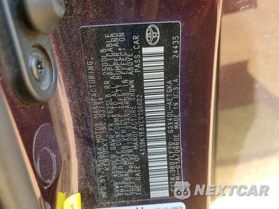 Zdjęcie 12 z 12 samochodu: 2014 TOYOTA AVALON XLE PREMIUM VIN:4T1BK1EBXEU106602 - miniatura