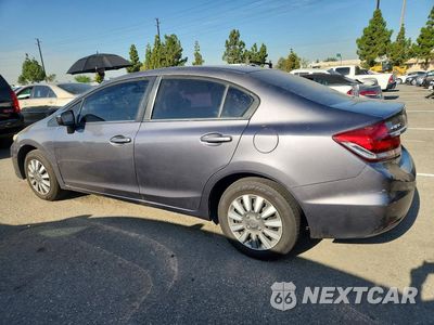 Drugie zdjęcie samochodu z przodu: 2015 HONDA CIVIC LX VIN:19XFB2F54FE204108 - miniatura