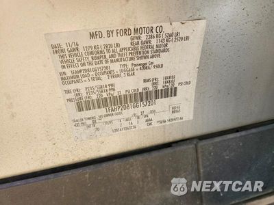 Zdjęcie 12 z 12 samochodu: 2016 FORD TAURUS SE VIN:1FAHP2D81GG157201 - miniatura