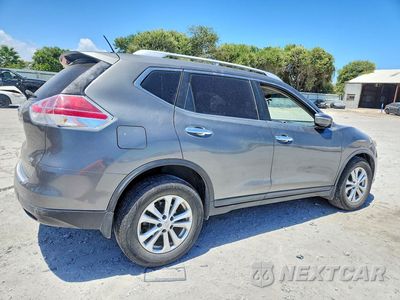 Trzecie zdjęcie samochodu z tyłu: 2015 NISSAN ROGUE SV VIN:KNMAT2MT8FP585244 - miniatura