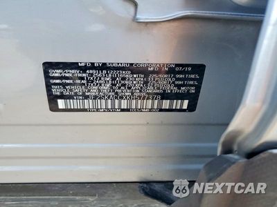 Zdjęcie 12 z 12 samochodu: 2019 SUBARU FORESTER VIN:JF2SKACCXKH577378 - miniatura