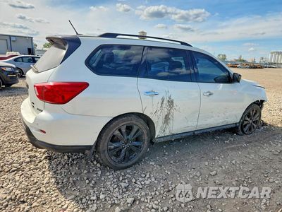 Trzecie zdjęcie samochodu z tyłu: 2018 NISSAN PATHFINDER SL VIN:5N1DR2MM7JC627581 - miniatura