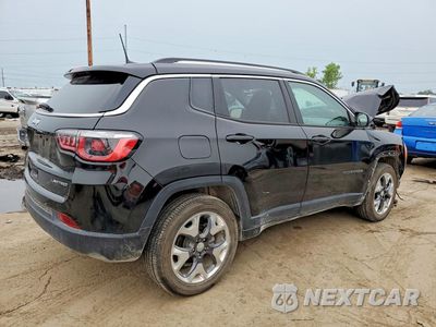 Trzecie zdjęcie samochodu z tyłu: 2020 JEEP COMPASS LIMITED VIN:3C4NJDCB1LT132599 - miniatura