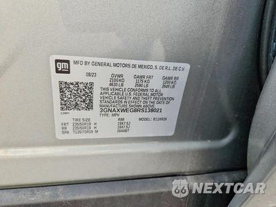 Zdjęcie 13 z 13 samochodu: 2024 CHEVROLET EQUINOX RS VIN:3GNAXWEG8RS138021 - miniatura