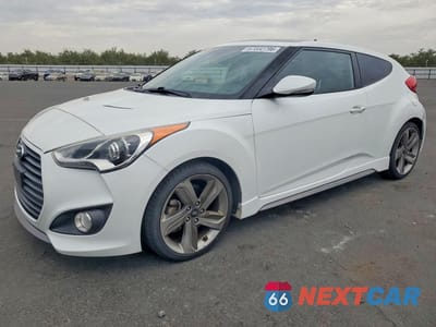 2015 HYUNDAI VELOSTER TURBO KMHTC6AE6FU243231 - główne zdjęcie licytacji z USA - miniatura