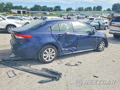 Trzecie zdjęcie samochodu z tyłu: 2021 TOYOTA COROLLA LE VIN:JTDEPMAEXMJ160731 - miniatura