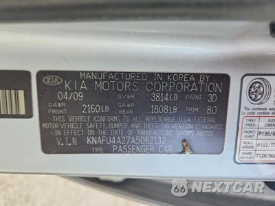 Zdjęcie 12 z 12 samochodu: 2010 KIA FORTE EX VIN:KNAFU4A27A5062132 - miniatura