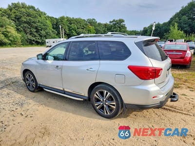 Drugie zdjęcie samochodu z przodu: 2018 NISSAN PATHFINDER S VIN:5N1DR2MM4JC677922 - miniatura