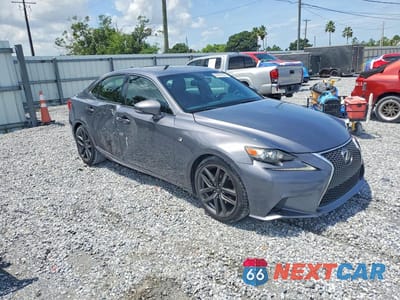 Czwarte zdjęcie samochodu z boku: 2015 LEXUS IS 250 VIN:JTHBF1D24F5066750 - miniatura