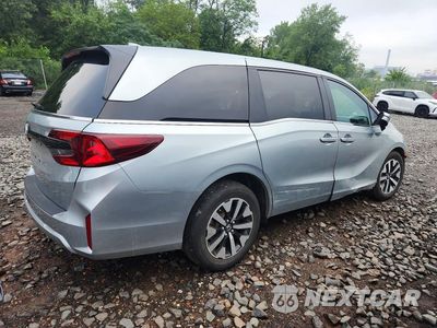 Trzecie zdjęcie samochodu z tyłu: 2025 HONDA ODYSSEY EXL VIN:5FNRL6H69SB067646 - miniatura