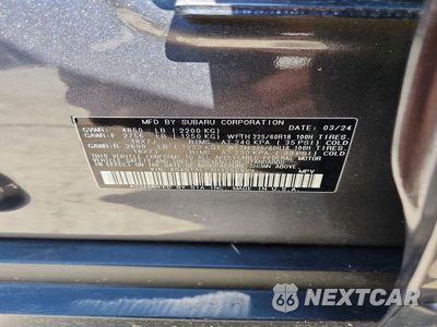 Zdjęcie 13 z 13 samochodu: 2024 SUBARU OUTBACK ONYX EDITION VIN:4S4BTALC9R3256821 - miniatura