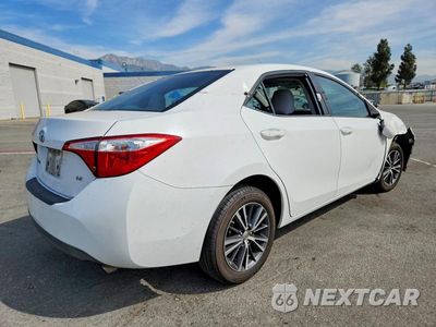 Trzecie zdjęcie samochodu z tyłu: 2016 TOYOTA COROLLA LE PLUS VIN:5YFBURHE5GP366201 - miniatura