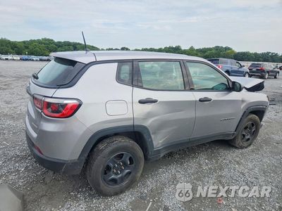 Trzecie zdjęcie samochodu z tyłu: 2018 JEEP COMPASS SPORT VIN:3C4NJDAB9JT478819 - miniatura