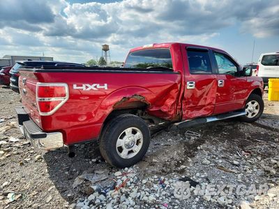 Trzecie zdjęcie samochodu z tyłu: 2012 FORD F150 SUPERCREW VIN:1FTFW1EF6CFC43342 - miniatura