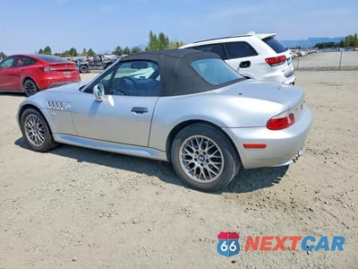 Drugie zdjęcie samochodu z przodu: 2002 BMW Z3 2.5 VIN:4USCN334X2LK52140 - miniatura